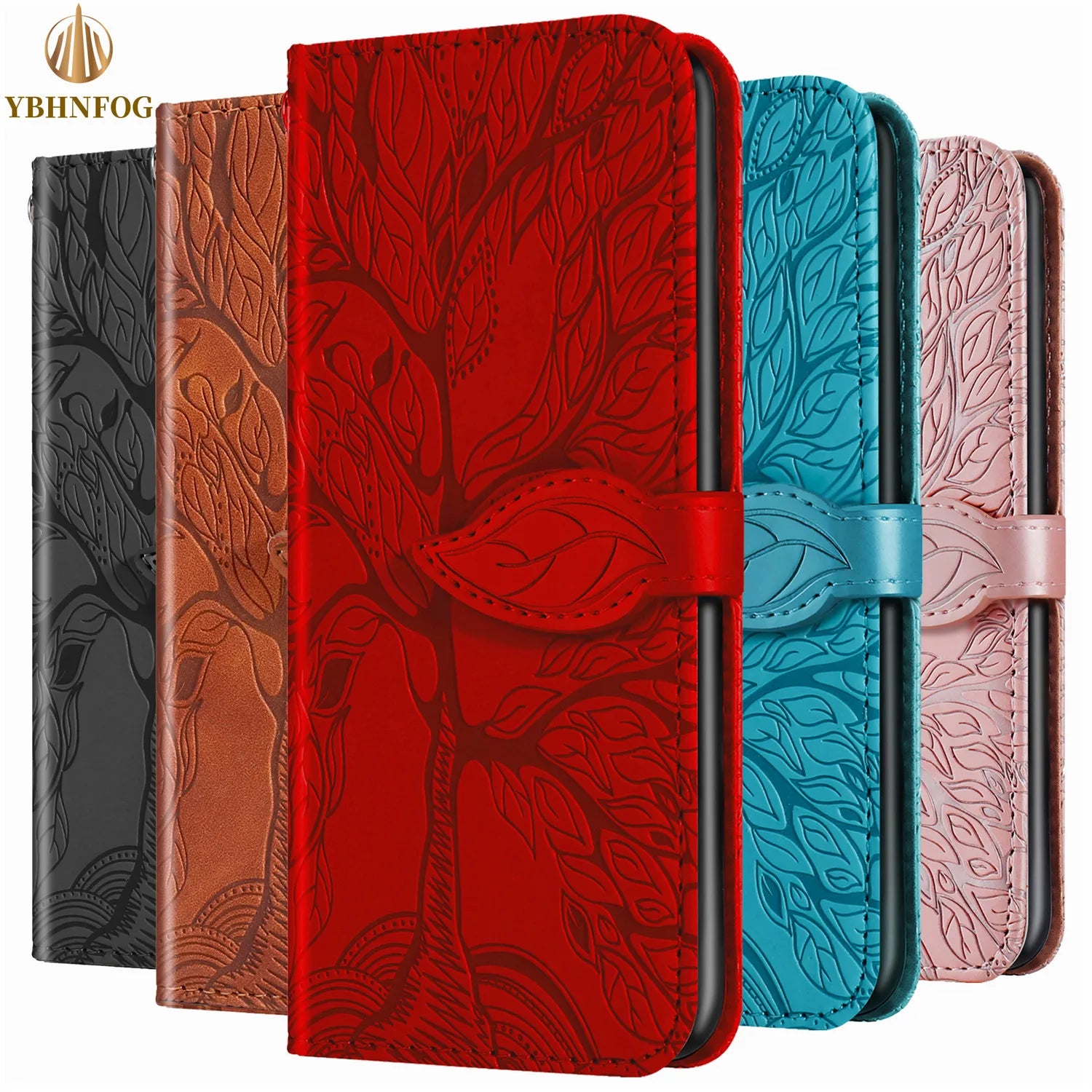 Flip Holder Wallet Leather iPhone Case - DealJustDeal
