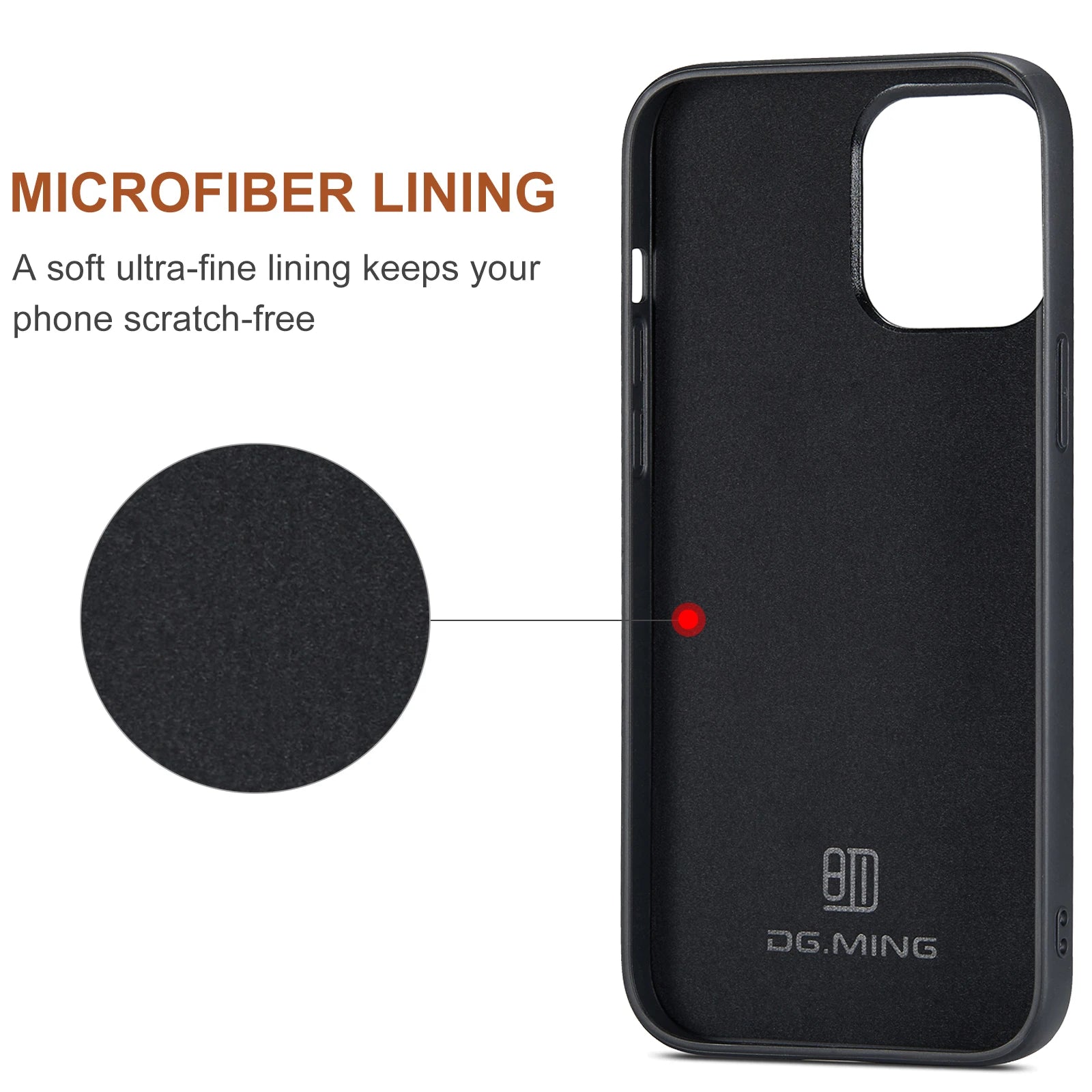 Magnetic Card Holder Leather iPhone Case - DealJustDeal