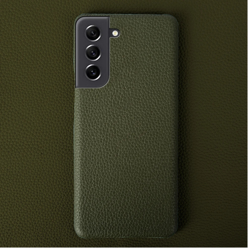 Litchi pattern Genuine Leather Galaxy Note and S Case - DealJustDeal
