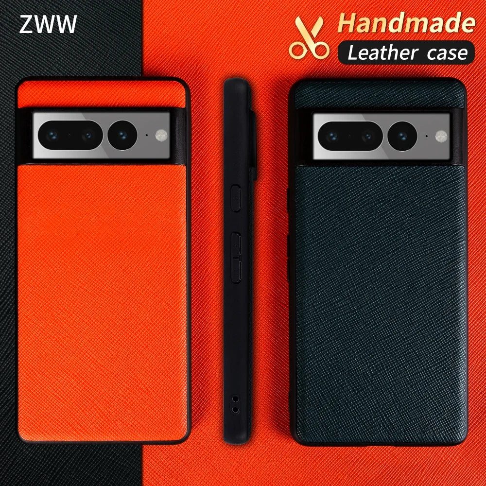 Anti-Scratch Shockproof Genuine Leather Google Case - DealJustDeal