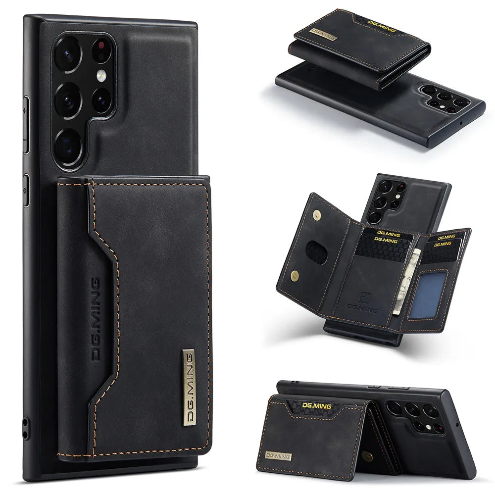 Detachable Magnetic Leather Galaxy S and Note Case - DealJustDeal