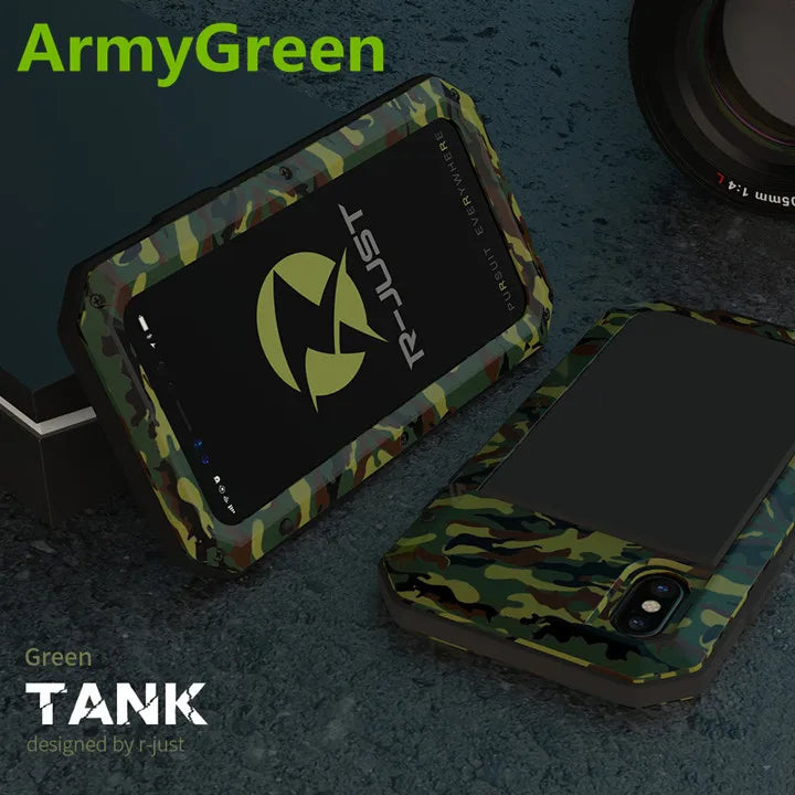 Metal Aluminum Shockproof iPhone Case - DealJustDeal