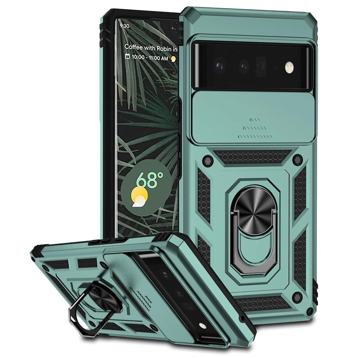 Half-wrapped Anti-Scratch Armor Shockproof Google Case - DealJustDeal
