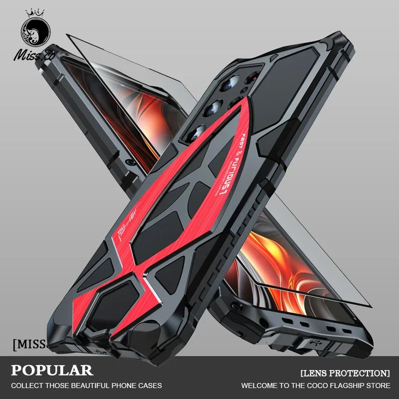 Heavy Duty Metal Military Anti Drop Galaxy S Case - DealJustDeal