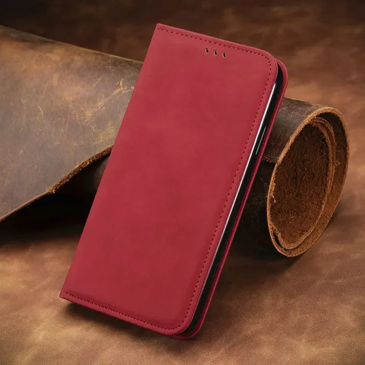 Anti-Scratch Magnetic Wallet Leather Google Case - DealJustDeal