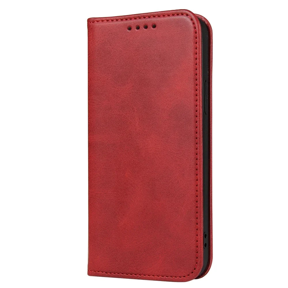 Shockproof Stand holder Magnetic Leather iPhone Case - DealJustDeal