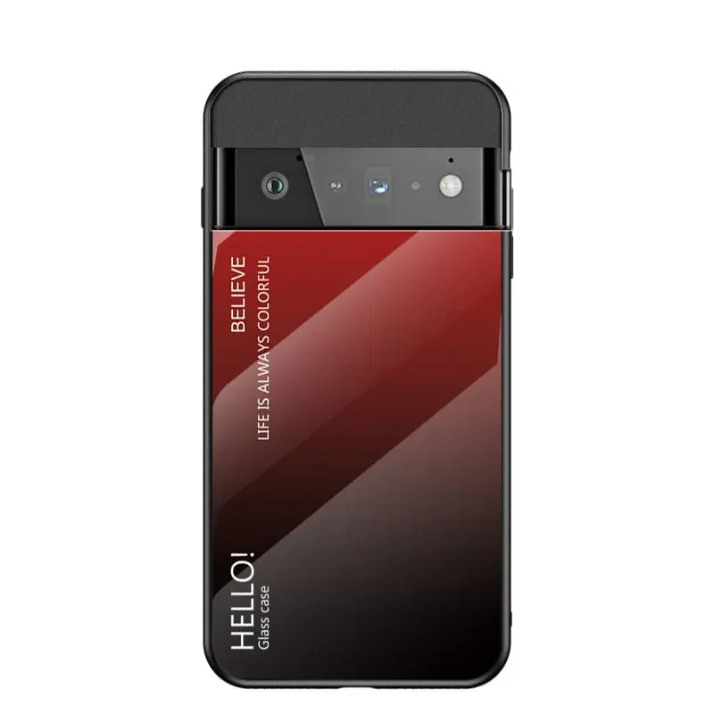 Gradient Tempered Glass Mirror Film Google Case - DealJustDeal