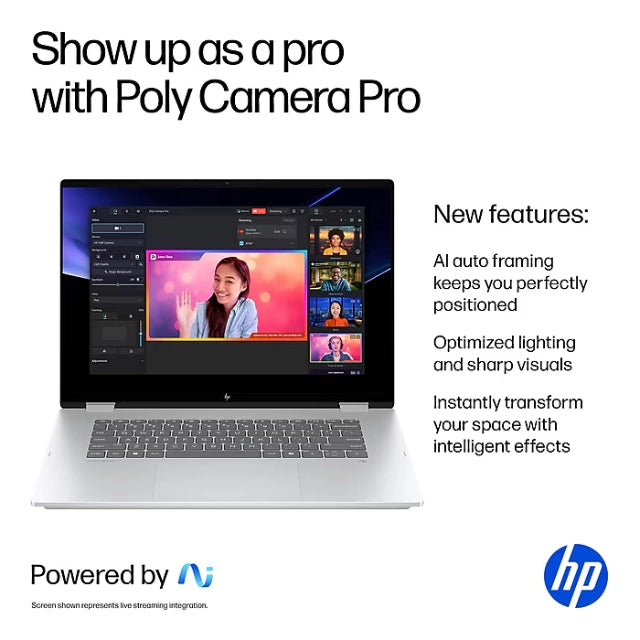 HP OmniBook 7 Flip 16" 2K 2-in-1, Copilot+, Intel Core Ultra 5, 16GB RAM, 512GB SSD, Backlit, 23 hours - DealJustDeal