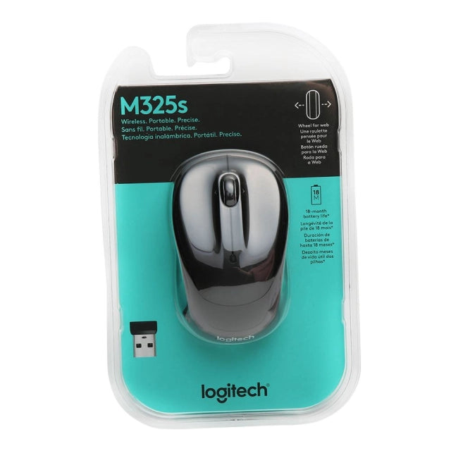 Logitech M325S Wireless Mouse - Black - DealJustDeal