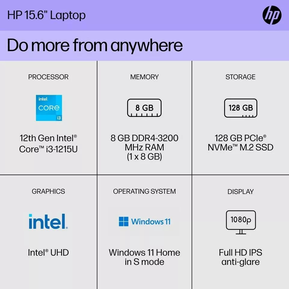 HP Laptop - 15