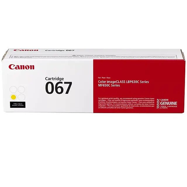 Canon 067 Cyan, Magenta, Yellow Toner Cartridges Set, Pack Of 3 - DealJustDeal